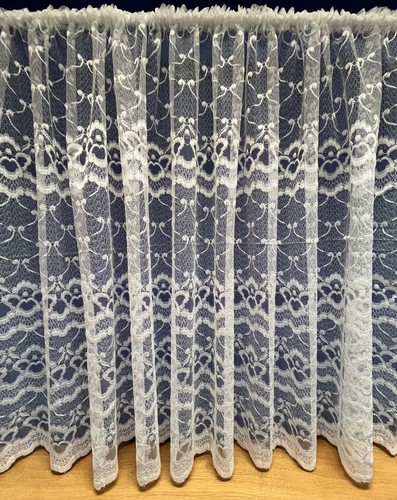 Floral design drop net - floral,