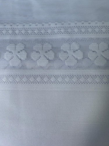 Large white net lace curtains - net,