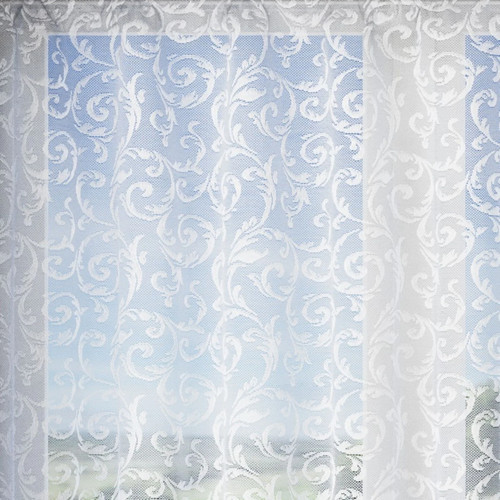 Luxury white floral - white,