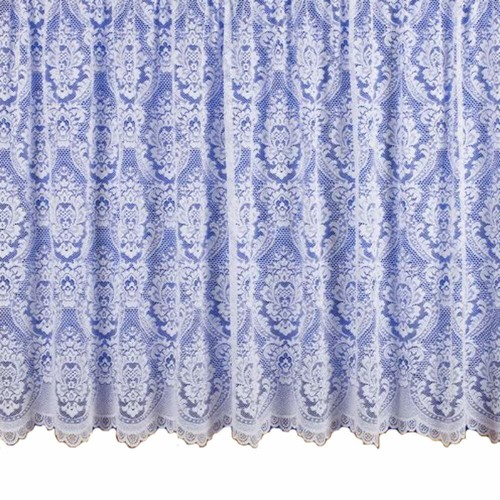 White net curtain - net,