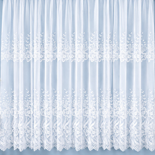 Vienna white embroidered - white,