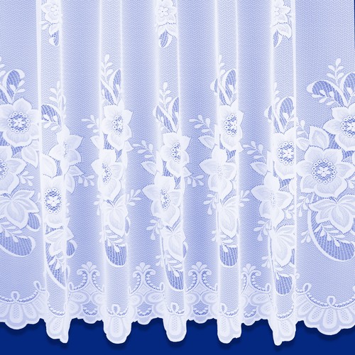 White floral washington - white, net