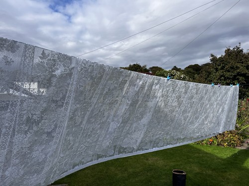 Very long net curtain - very,