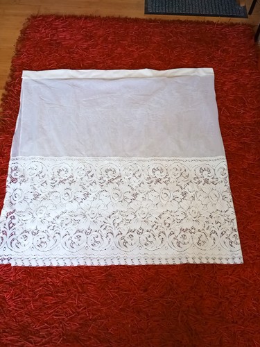 Cream net curtain 190 - cream,