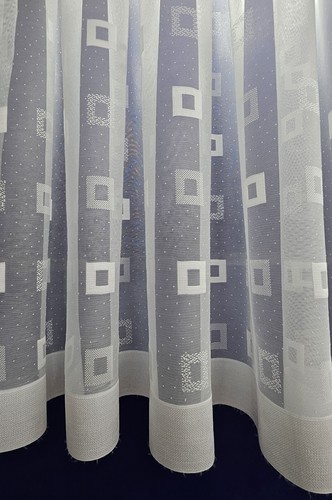 White lace cheap net - white,