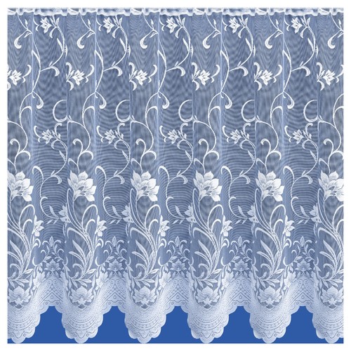 Ella floral white net - floral,