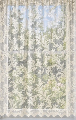Pretty damask ivory net - pretty,