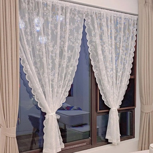 Lace floral voile net - lace,